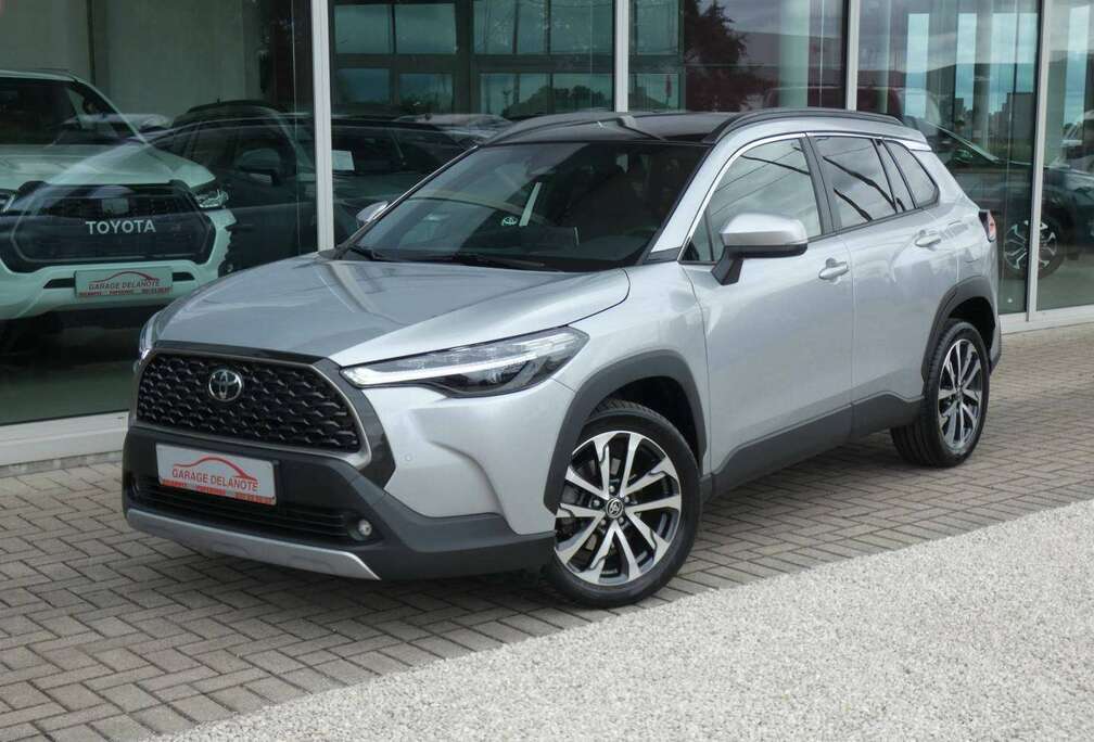 Toyota 1.8 Hybrid 140pk STYLE+COMFORT PACK +Trekhaak +PANO +Dodehoek +Reservewiel +GPS +Parkeersensoren +Camera