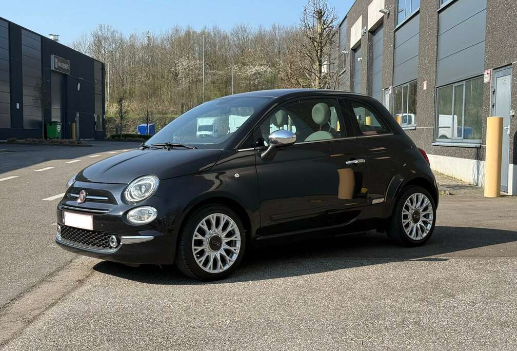 Fiat 500 1.2i - EU6d-TEMP - Toit pano - Finition haute gamme - CarPlay - GPS - jantes alliage