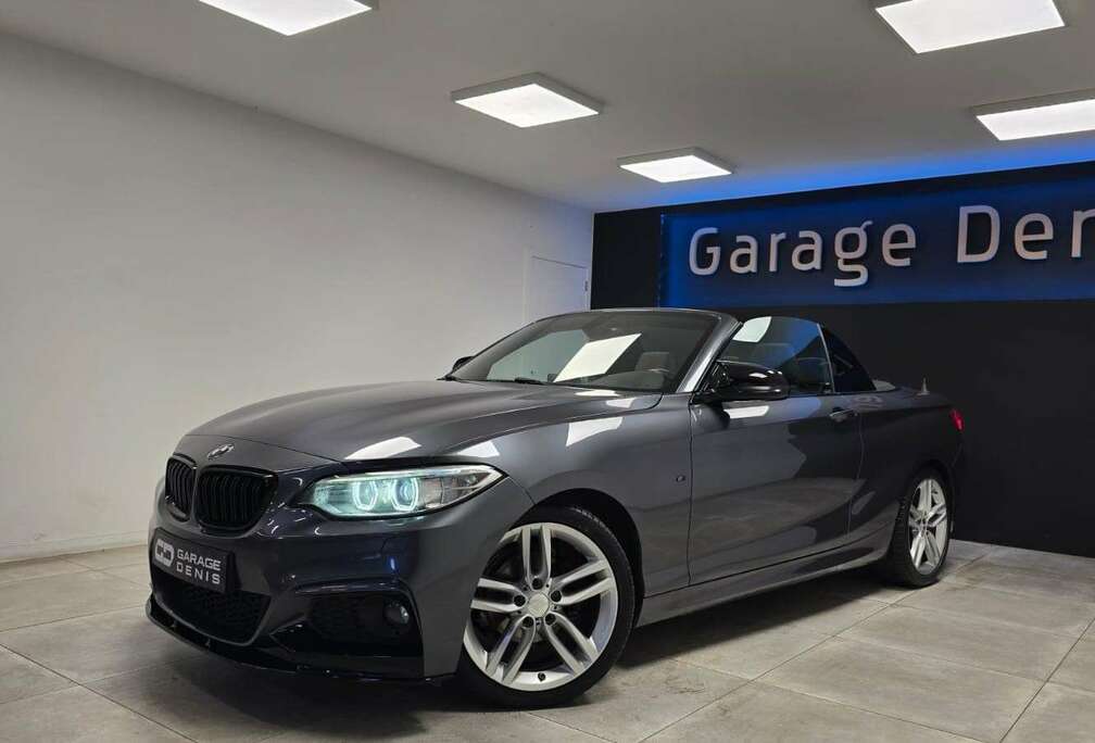 BMW Cabriolet 218 d*PACK M*GPS*LED*ALCANTARA*GARANTIE*