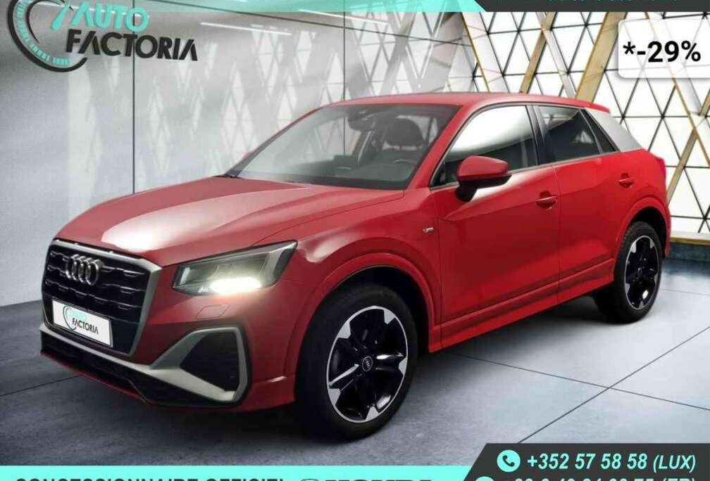 Audi -29% 30 TDI 116cv S-Line +GPS+CAM+FULL LED+Options