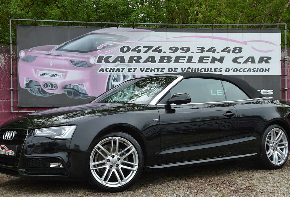 Audi Cabriolet 1.8TFSI S-LINE BOITE AUT NAV 23.124KM