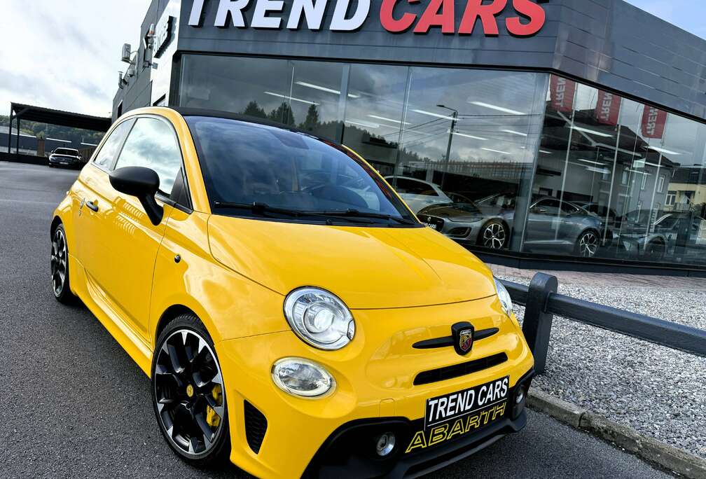 Abarth 595C Competizione 70TH PACK CARBONE ECHAP SPORT FEU LED