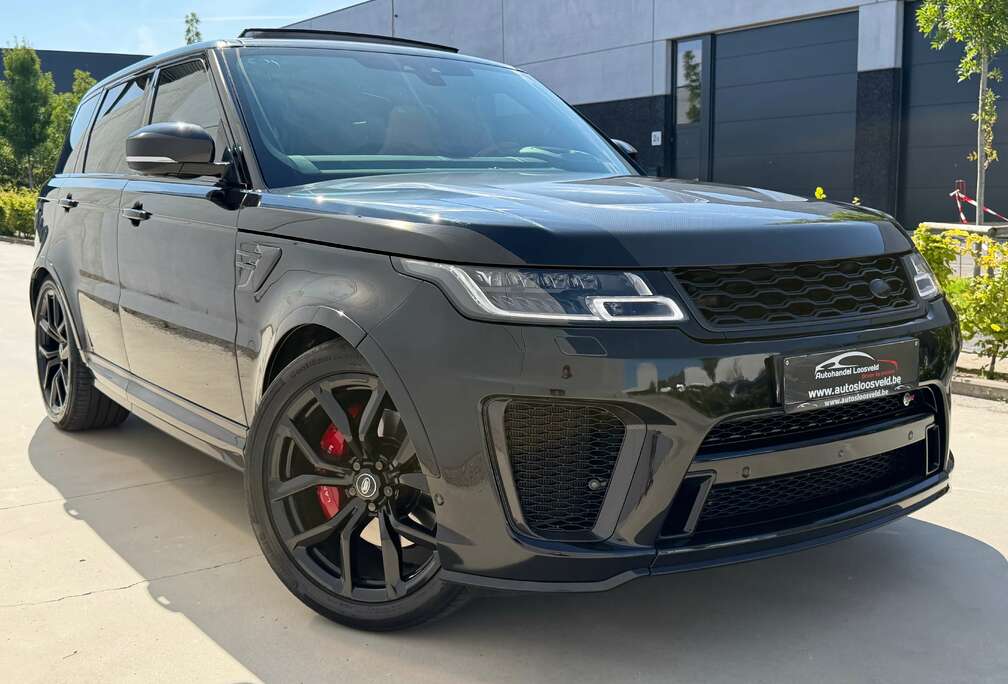 Land Rover 5.0 V8 SVR 575pk Carbon Edition/ PANO/ CARPLAY/ CAM/ TREKHAAK/ € 55.000 EXCL BTW
