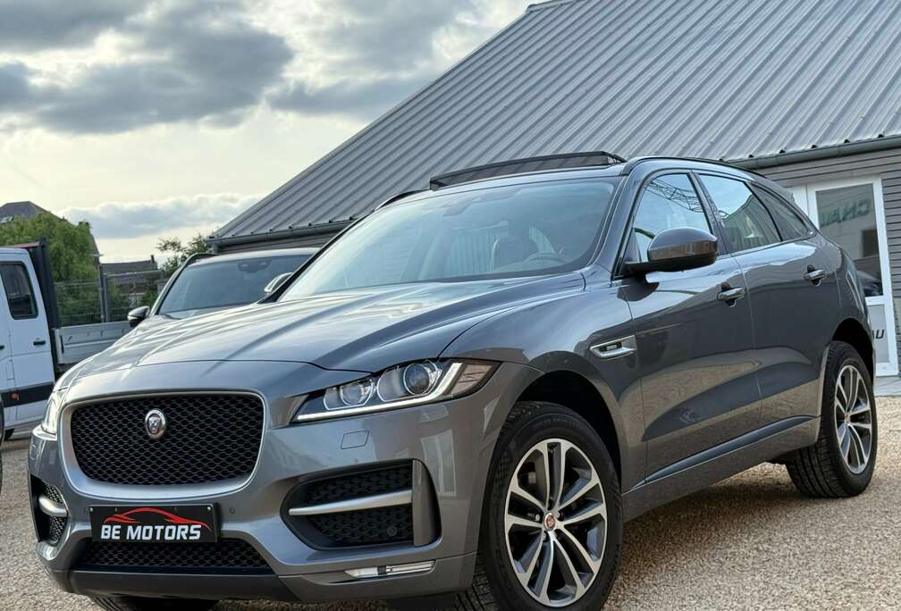 Jaguar 2.0 D R-Sport TOIT PANO - VIRTUAL COCKPIT - CAMERA - FULL OPTIONS GARANTIE 12 MOIS