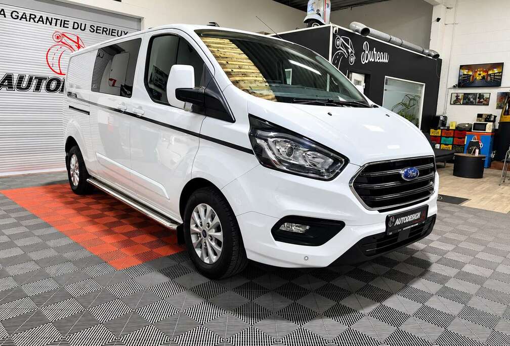 Ford 2.0 TDCi L2H1 Limited / 5 places / automatique / OK LEZ 2034