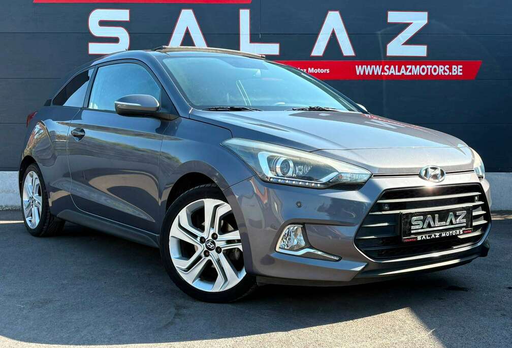 Hyundai i20 Coupé 1.2i Sport/GARANTIE/TOITPANO/ESSENCE/FAIBLEKMS/CAPTEUR/CLIMATISATION/TELEPHONE