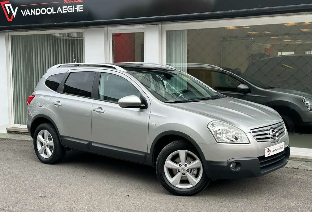 Nissan Qashqai+2 1.6 - 7 zetels - GPS - open dak
