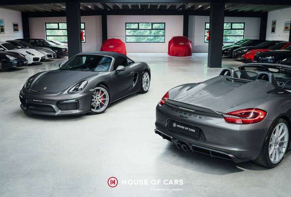 Porsche 981 Boxster Spyder - 1st paint - Low mileage - PPF