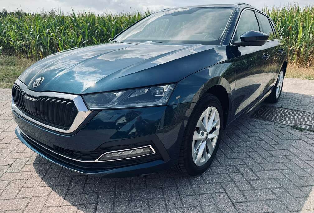 Skoda Octavia SW 15 TSI eTec LEDER BEKLEDING Clever+  DSG7 mild hyb