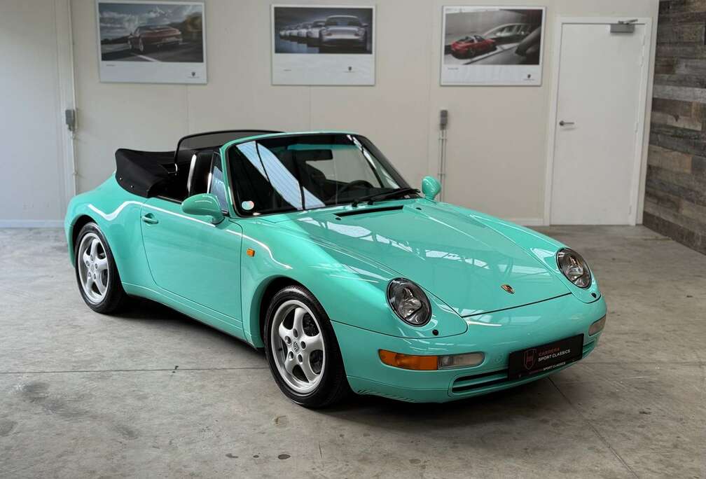 Porsche Carrera 2 Cabrio - PTS L998 Mintgreen original