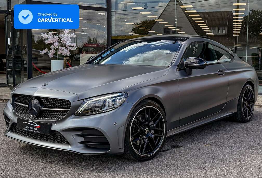 Mercedes-Benz Coupé *LOOK 63 AMG* MHEV Black Edition FULL OPTIONS* MATTE PAINT *