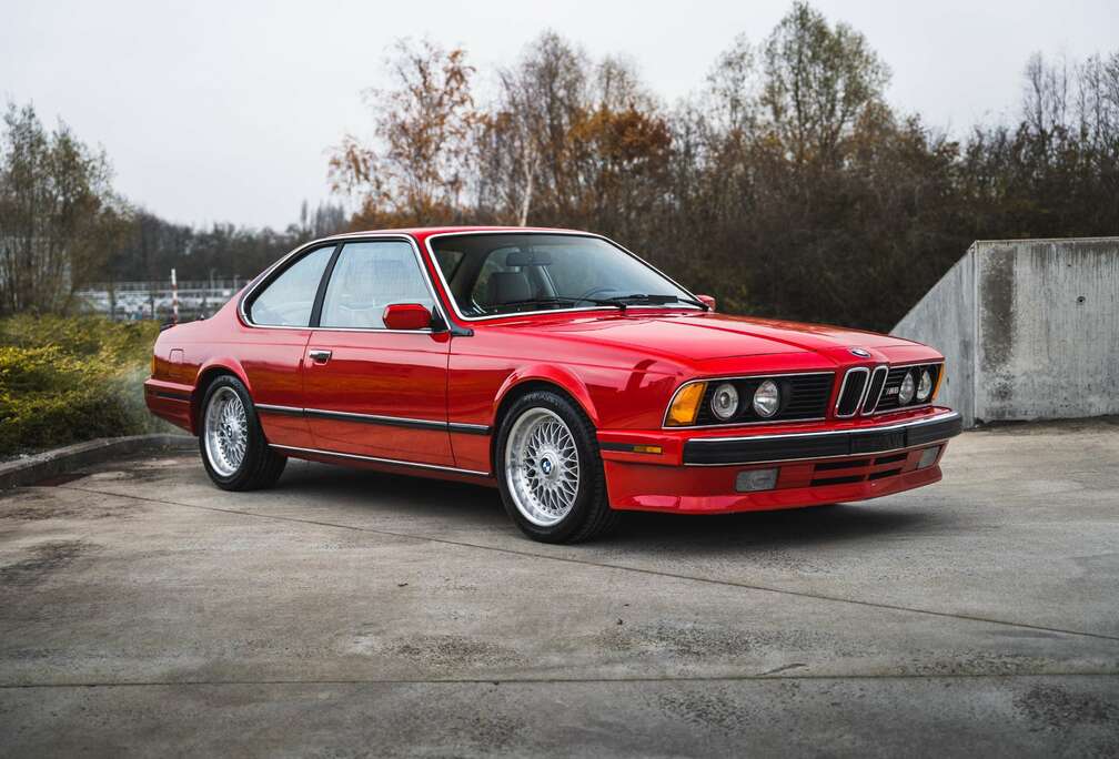 BMW E24 / 1988 / Zinnoberrot / Original Paint