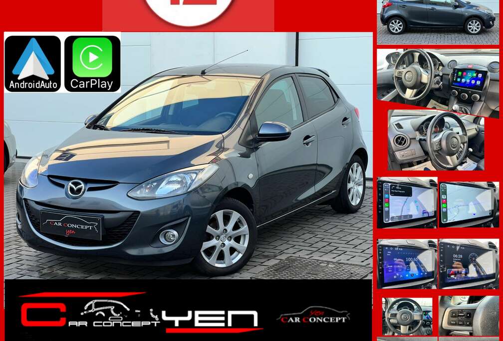 Mazda 2 1.3i Sport*Carplay*Bluetooth*Airco*Garantie*Top*