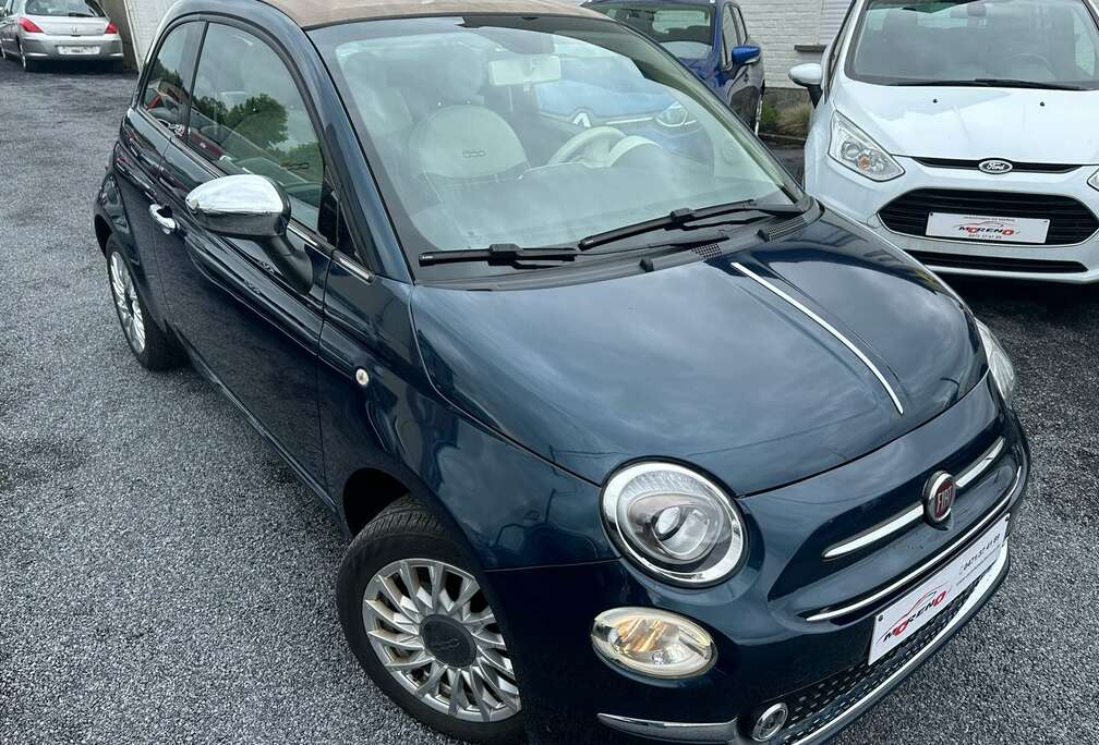 Fiat 500 C 0.9 TwinAir navi 12Maanden waarborg