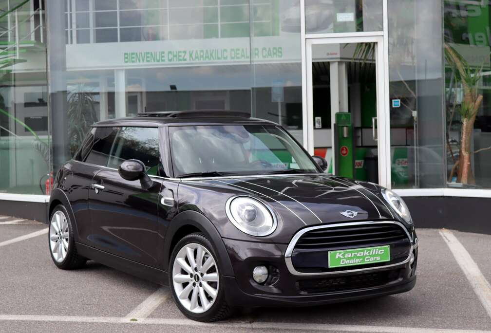 MINI BOITE AUTO 116CV TOIT PANO GPS XENON AMBIANCE CUIR FULL EURO 6