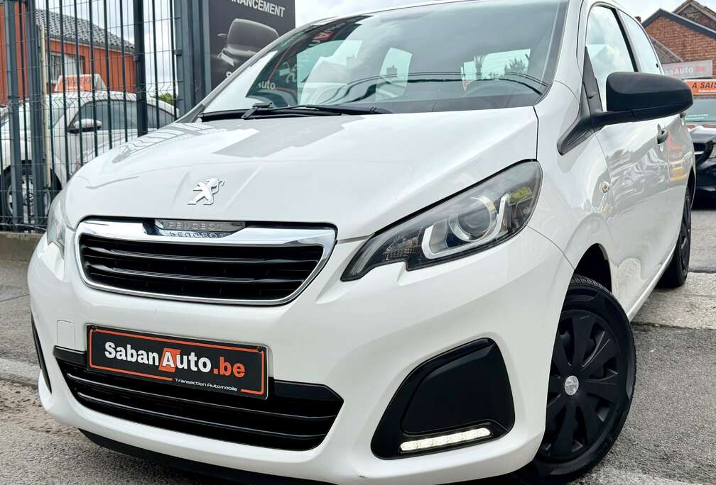 Peugeot 107 1.0i ° 5 PORTES ° 69000 KM !! ° EURO 6 B ° GARANTI 12 MOIS !!!