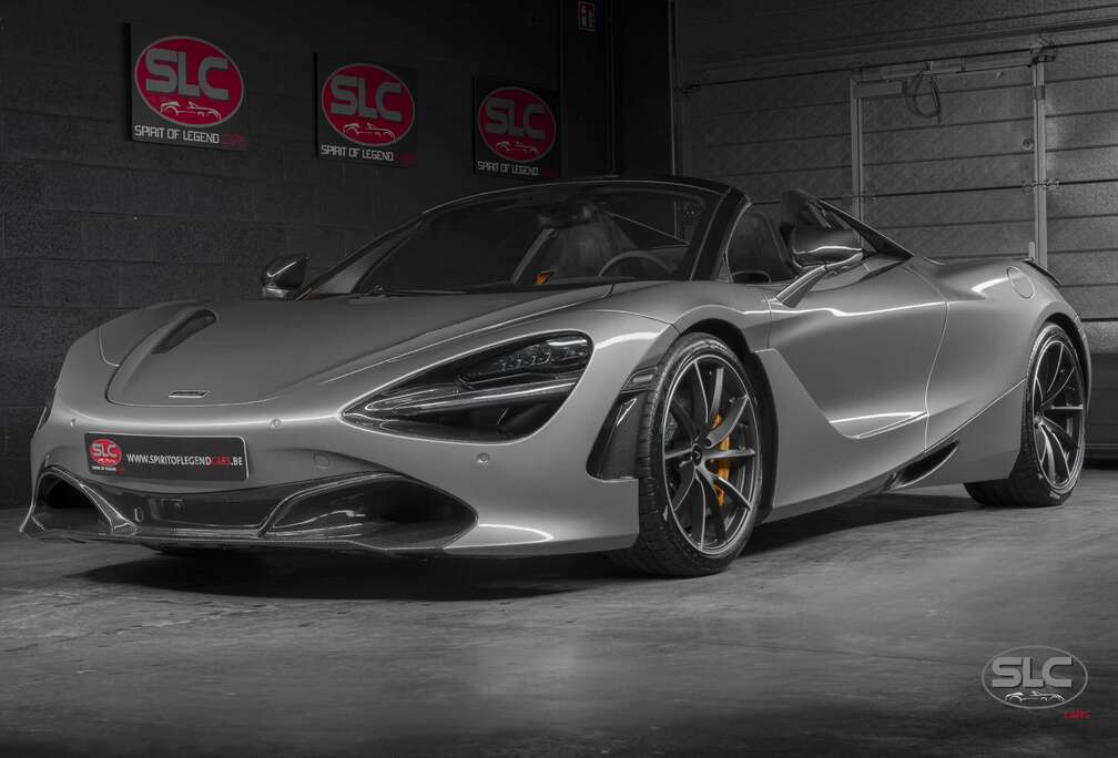 McLaren Spider - B&W - Lift - Sport Exhaust - Many Carbon!