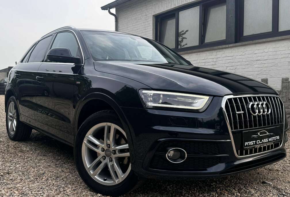 Audi 2.0 TDi Quattro S line S tronic - CUIR - NAVI - BLUETOOTH - LED - BI XENON - SENSOR AV/AR - PREMIER PROPRIETAIRE !