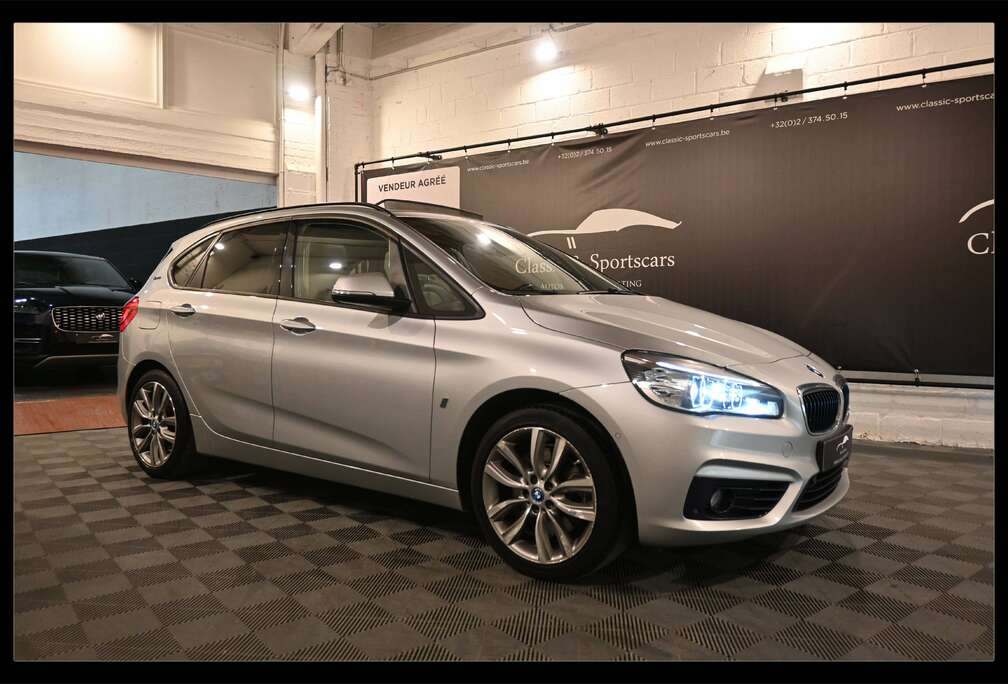 BMW 225 XE Active Tourer HYBRIDE /  PACK SPORT / TOIT CAMERA / AUTO / PANO / CUIR / XENON / LEDS / FULL OPTIONS