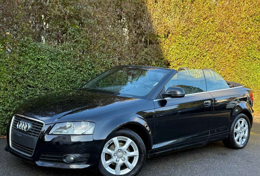 Audi Cabriolet 1.6 TDi+AIRCO+CUIR+JANTES+EURO 5