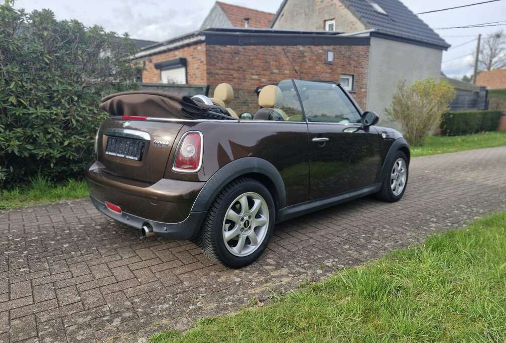 MINI Cabriolet 1.6i euro5 reeds blanco gekeurd garantie