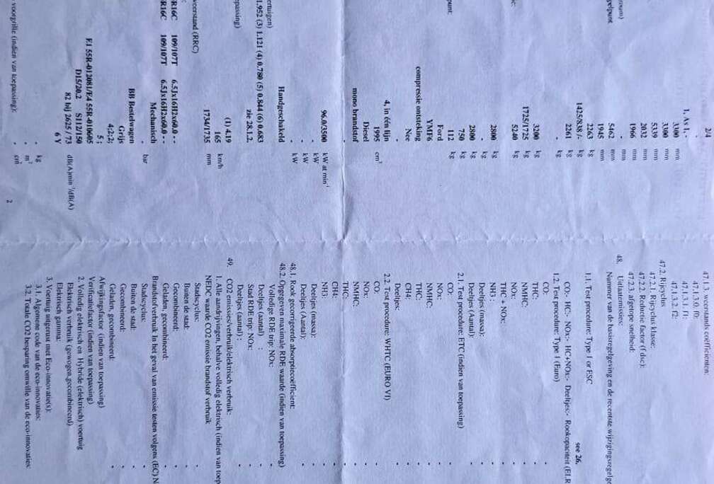 Ford 2.0 TDCi L2H1 mHEV Trend S/S (EU6.2)