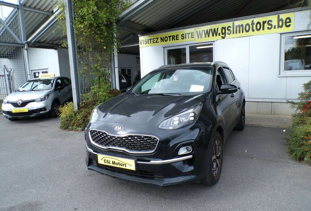 Kia 1.6CRDi 115cv noir 10/19 50250km Airco GPS  Cruise