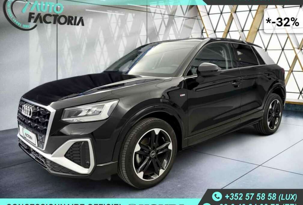 Audi -32% 30 TFSI 110cv SLINE +GPS+CAM+FULL LED+Options