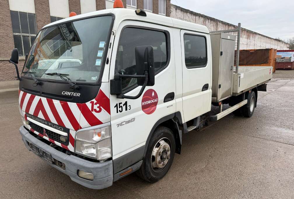 Mitsubishi 7C15 double cabine BENNE 7,5 tonnes