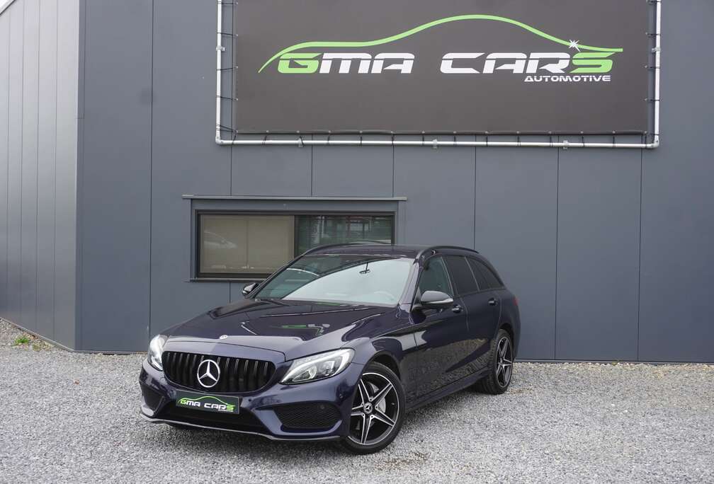 Mercedes-Benz C 180 d AMG Pack-Nav-Leder-Led-Airco-Cam-Garantie