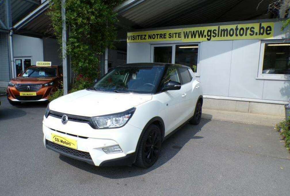 SsangYong 1.600cdti 115cv blanc 06/17 Airco GPS Camera Cruis