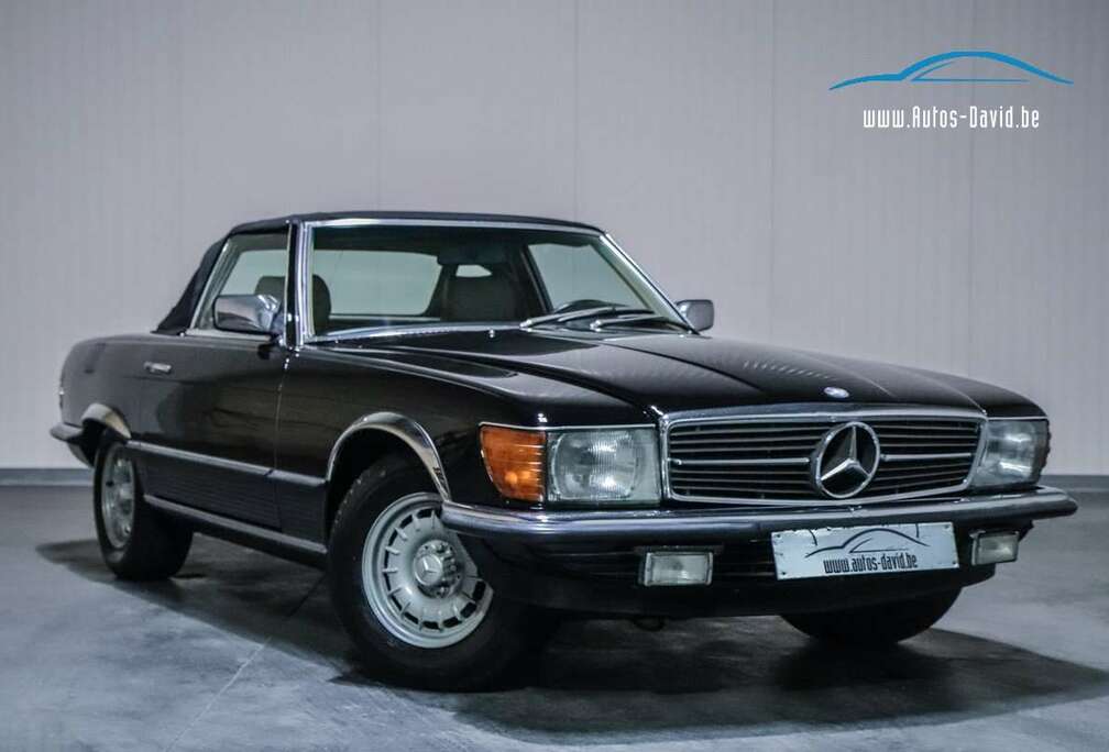 Mercedes-Benz SL 5.0 V8 Cabrio / OLDTIMER / AIRCO / ELEKTRISCHE RAMEN / CENTRALE VERGRENDELING
