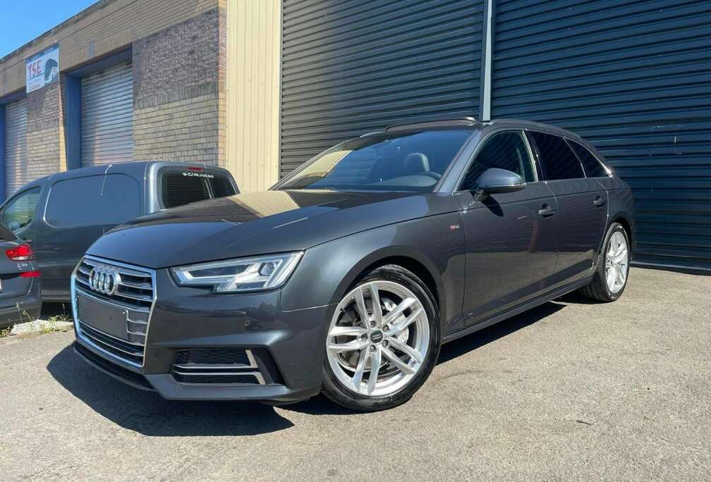 Audi 2.0 TDI 3x S-line, Pano, Jantes RS