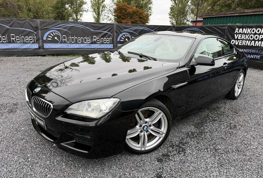 BMW Coupé 640iA,Open Dak, Xenon, Leder, Elektrische zetels + Keuring