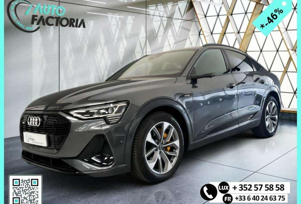 Audi Sportback -46% 55 ELEC 408cv BVA 4x4 S Line+GPS