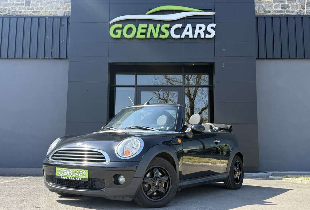 MINI Mini Cabriolet 1.6i One CLIM,PRTE  IMMATRICULER,GARANTIE…