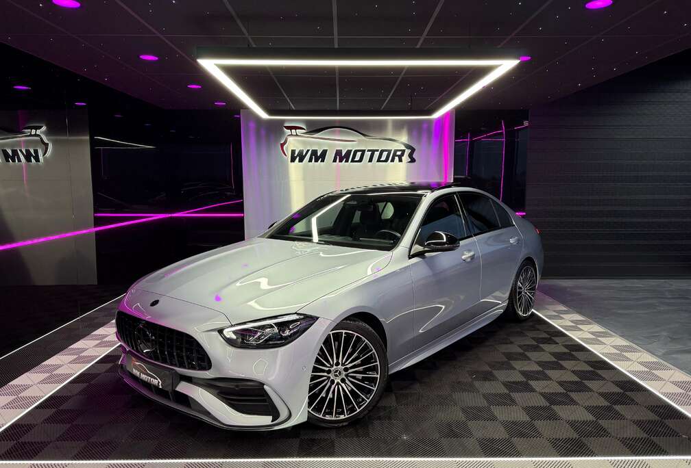 Mercedes-Benz C 180 AMG Line // Burmester // Carbon // Pano