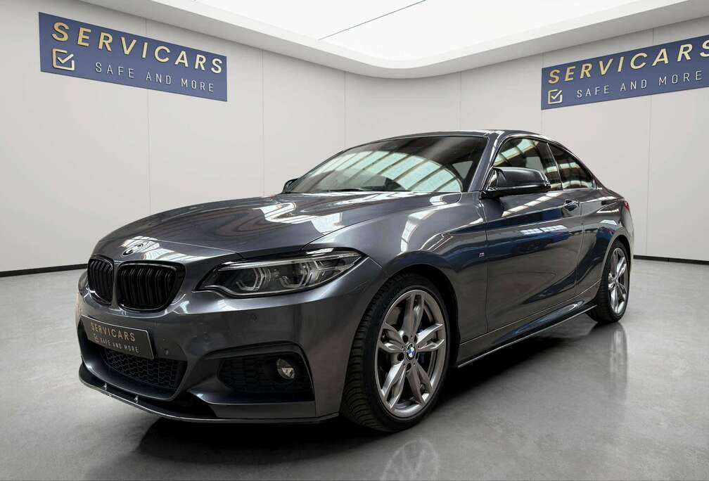 BMW Coupé 220i / @SERVICARS WAREMME / PACK M / AUTO / B48 / ALCANTARA / SIEGES CH / CARNET / GARANTIE 12 MOIS
