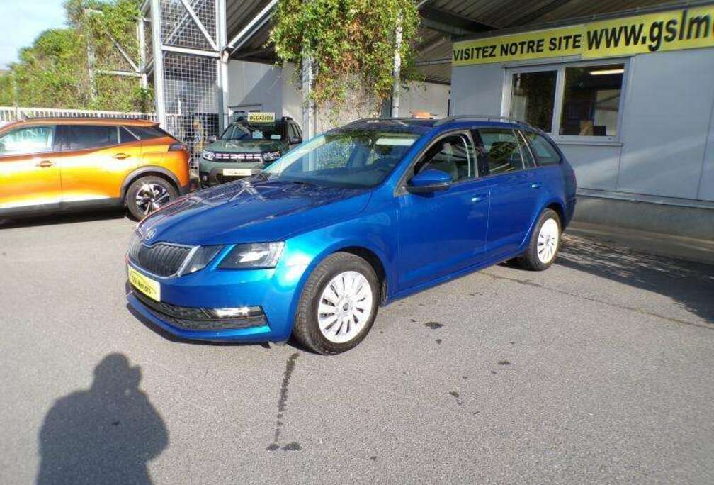 Skoda 1.6 TDi 115cv Bleu 09/19 Airco GPS Camera Cruise