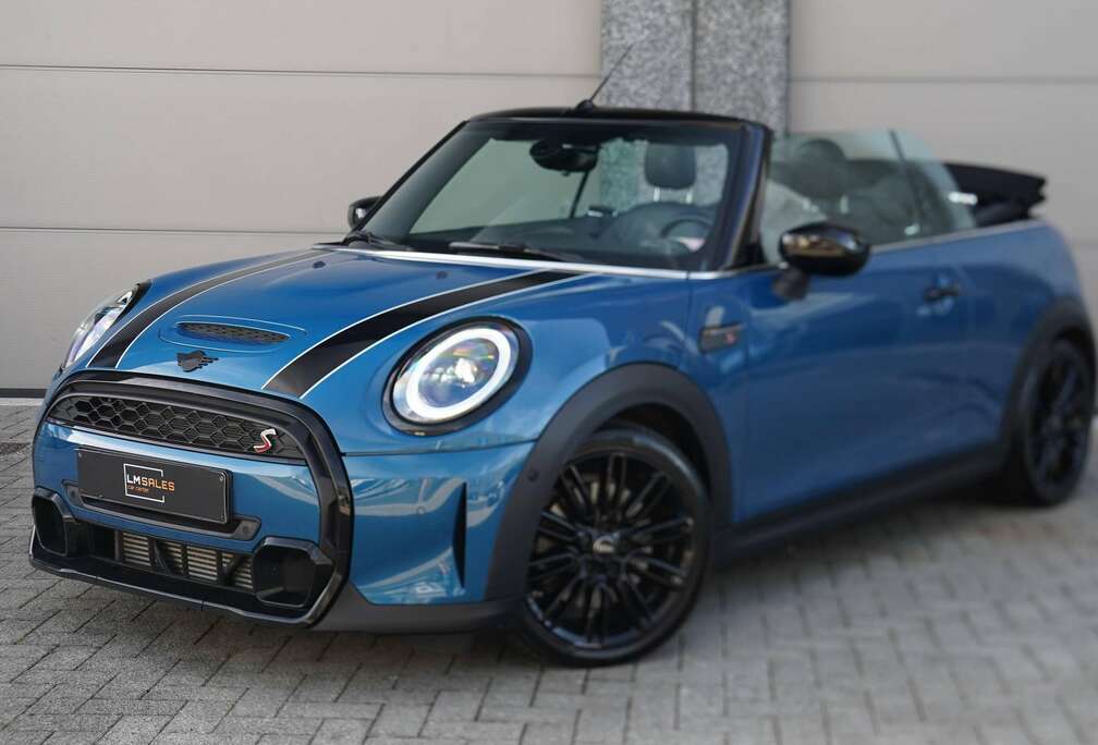 MINI Cabriolet Cooper S * LED / APPLE CARPLAY & ANDROID AUTO / CRUISE / LEDEREN SPORTZETELS / SPORT *