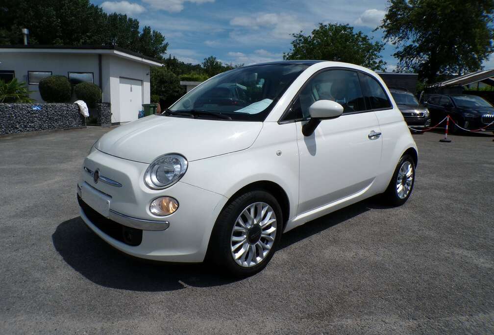 Fiat 500 1.2i Airco/Pano Dak/Garantie/88.000km