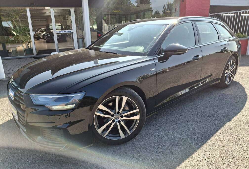 Audi A6 Avant 2.0TDi S-Line S-Tronic GPS/CARPLAY/CUIR-ALCANTARA CH/BT/CAMERA APS x2