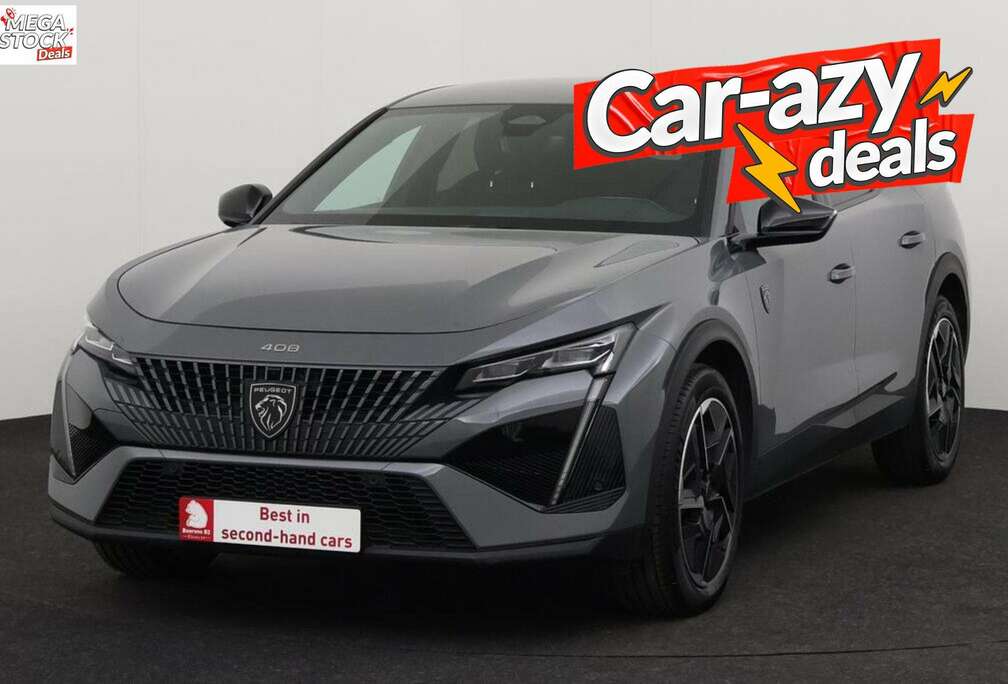 Peugeot 1.2i EAT8 GT-LINE + A/T + GPS + CARPLAY + LEDER/AL