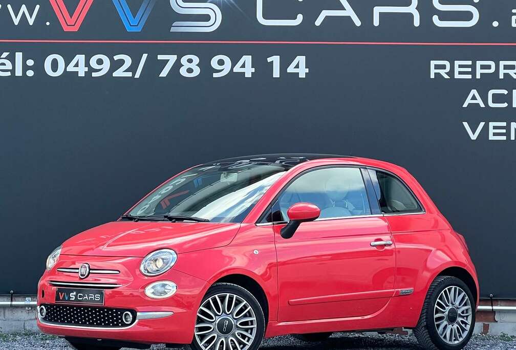 Fiat 1.2i Lounge - TOIT PANO - 2016 - EURO 6B