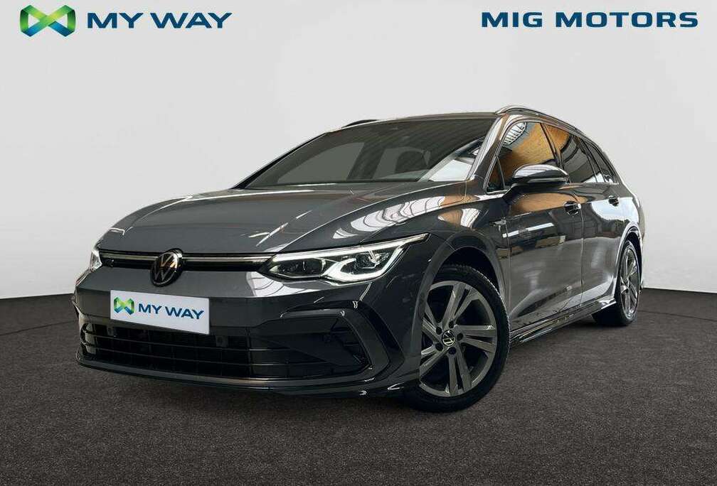 Volkswagen Golf Variant R-Line Business Premium 1.5 eTSI  150pk DSG // R-line exterieur en interieur // trekhaak // App Connect