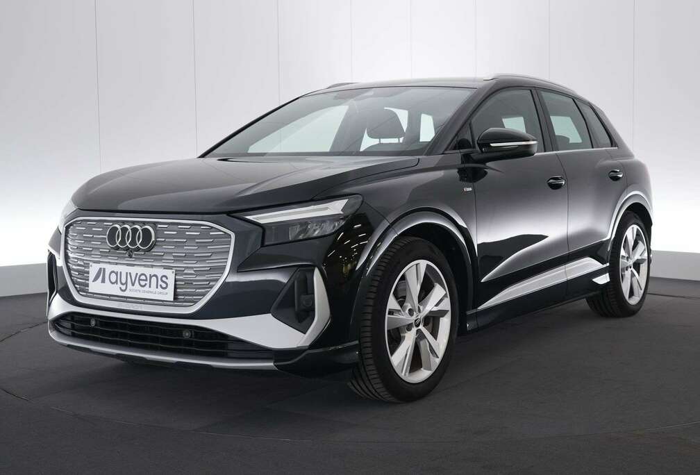 Audi Q4 82 kWh 40 S-Line Business+ LEDER/CUIR LED GPS P