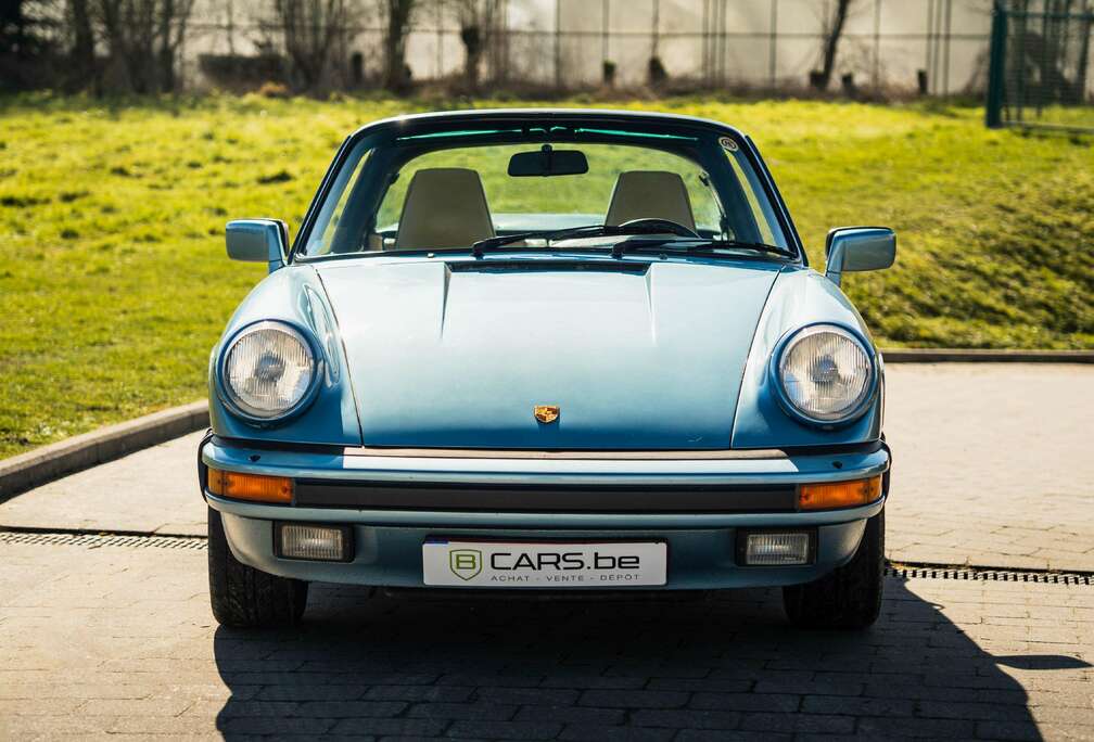 Porsche 3.2L 930 Targa 1985 historique complet