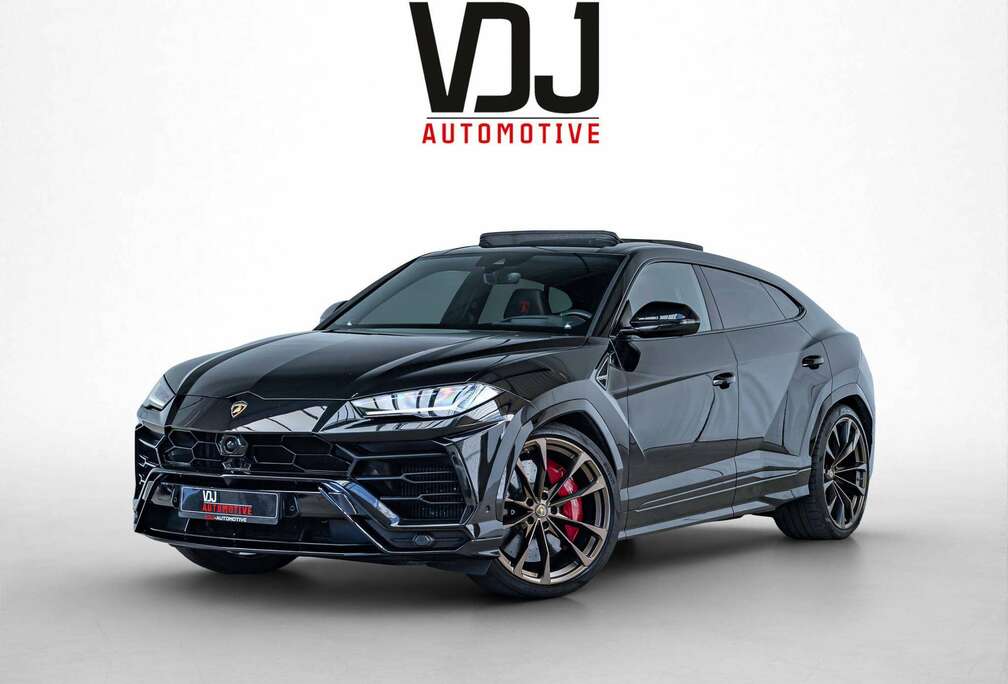 Lamborghini 4.0 BITURBO V8|LUKAKU FIRST OWNER|NIGHT VISION|360°|BANG&OLUFSEN|MASSAGE|HEAD-UP|ZETELVERW.+KOELING|CARBON|REAR WHEEL ST.
