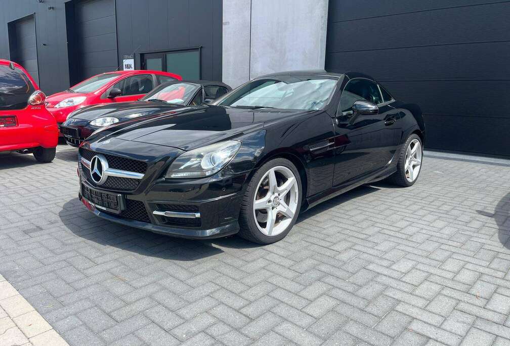 Mercedes-Benz SLK 200 AMG Styling, Automaat, Hardtop + Panoramadak, Sensoren, Leder, Cruise control, Keuring + Garantie