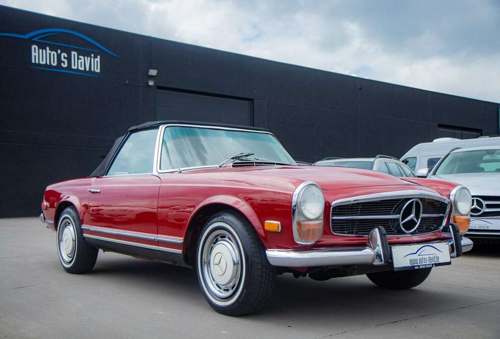 Mercedes-Benz Pagoda Automaat / OLDTIMER / HISTORIEK / CABRIO